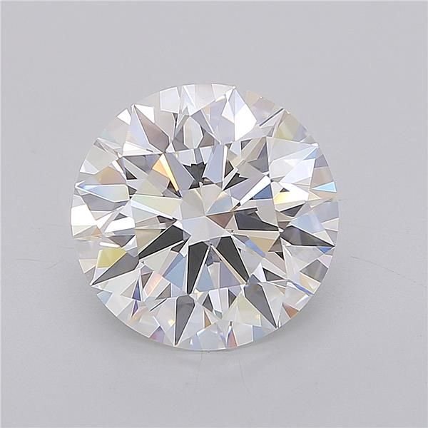 5.05ct E VVS2 Rare Carat Ideal Cut Round Lab Grown Diamond