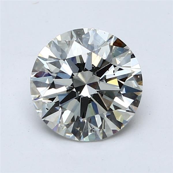 1.68ct I SI2 Rare Carat Ideal Cut Round Diamond