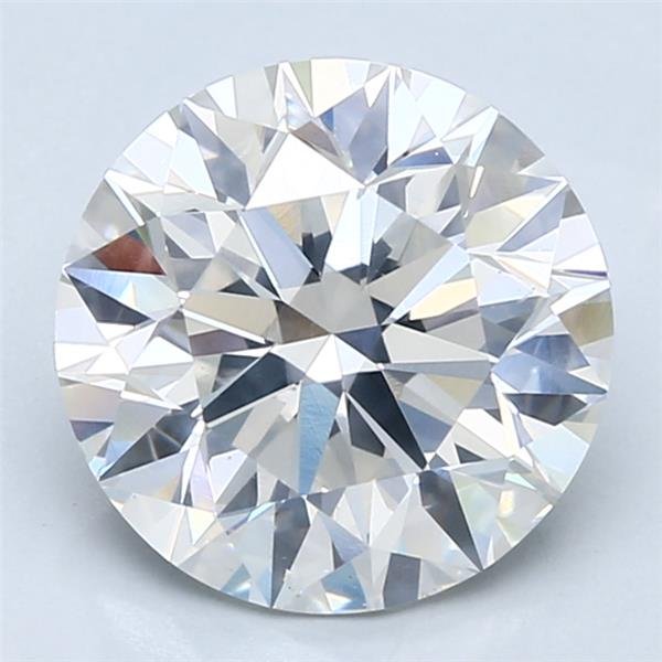 3.80ct G SI2 Excellent Cut Round Diamond