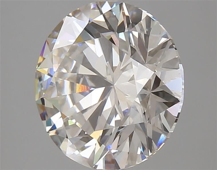 4.49ct H VVS2 Rare Carat Ideal Cut Round Lab Grown Diamond