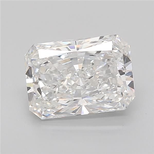 3.51ct E VS1 Rare Carat Ideal Cut Radiant Lab Grown Diamond