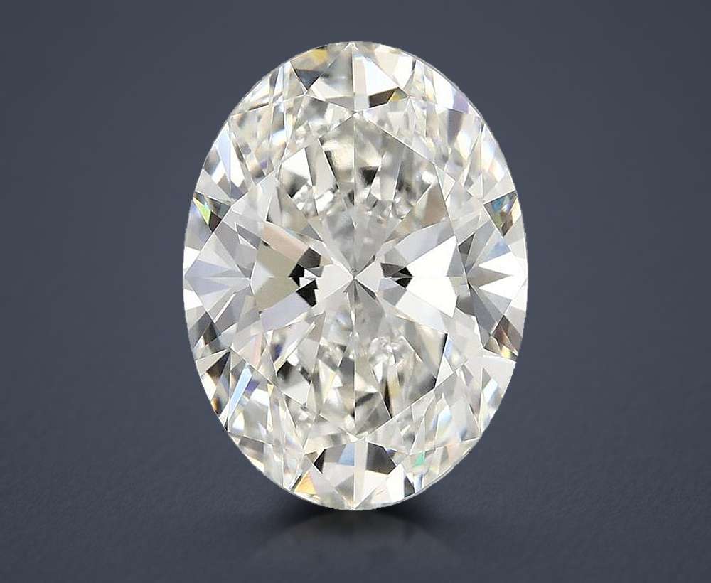4.75 Carat Oval Lab Diamond