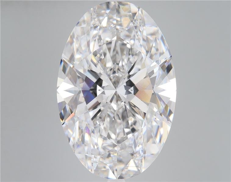 17.23ct F VS1 Rare Carat Ideal Cut Oval Lab Grown Diamond