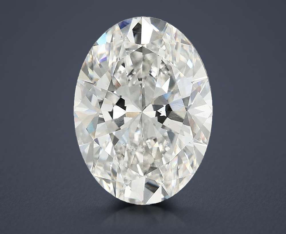 3.90 Carat Oval Lab Diamond