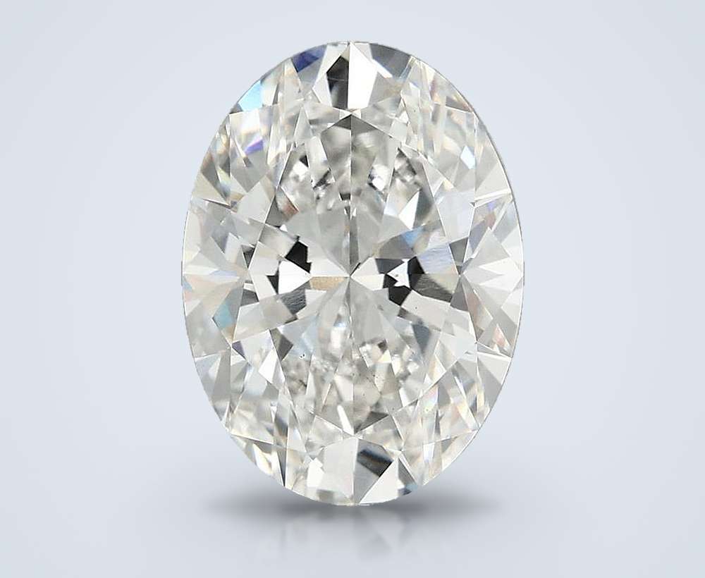 3.90 Carat Oval Lab Diamond