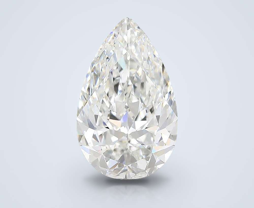 4.17 Carat Pear Natural Diamond