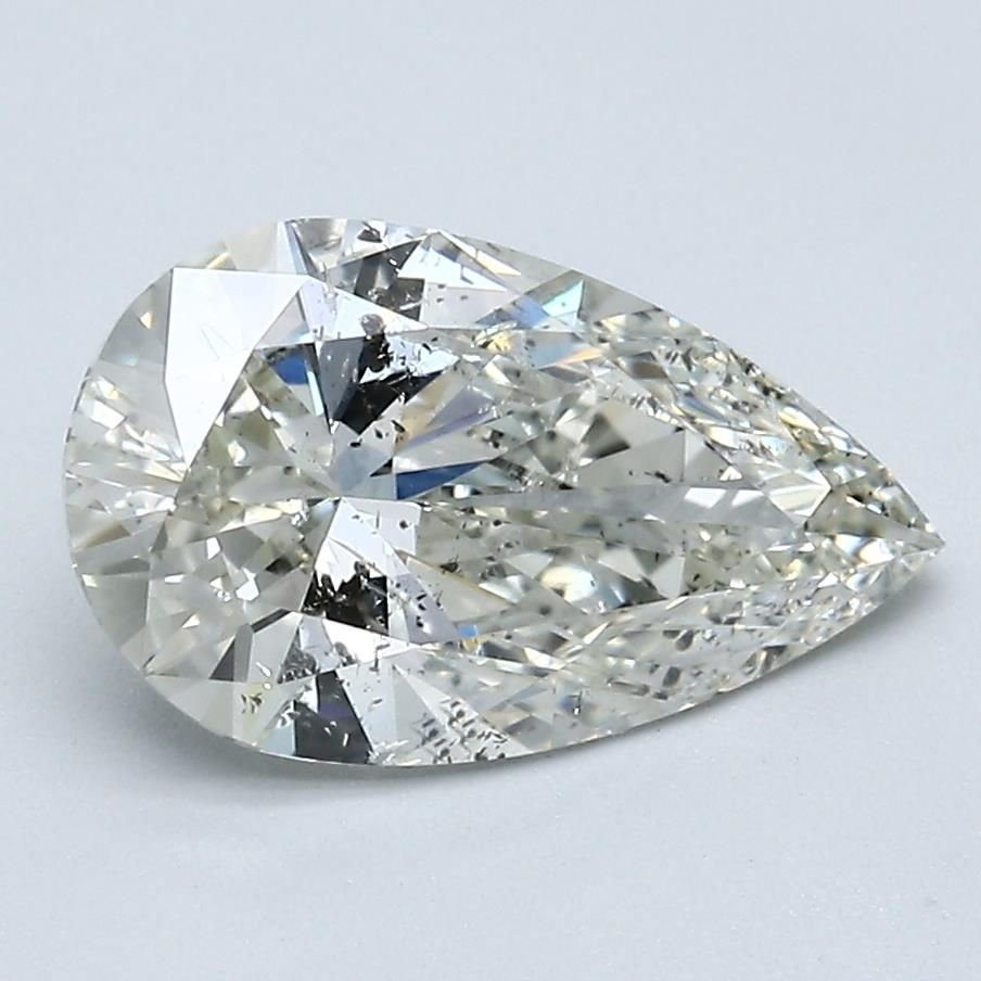 2.02ct K SI2 Rare Carat Ideal Cut Pear Diamond