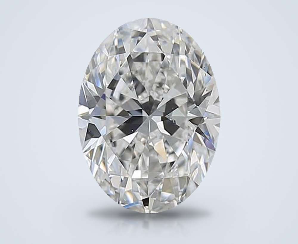 2.50 Carat Oval Natural Diamond