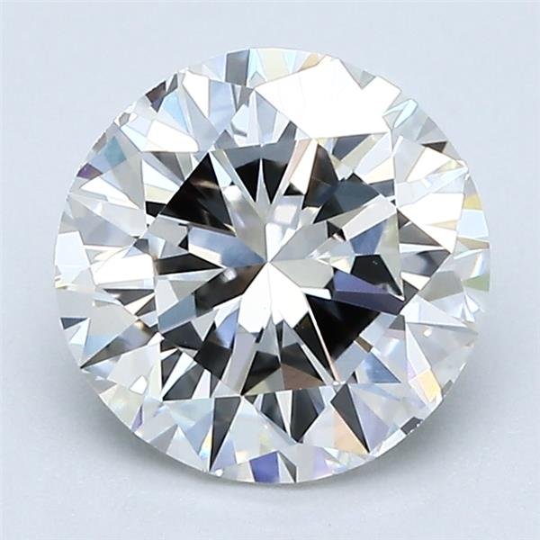 2.01ct H VS2 Very Good Cut Round Diamond