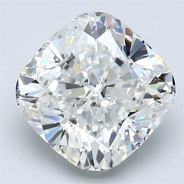 2.52ct G VS1 Rare Carat Ideal Cut Cushion Diamond