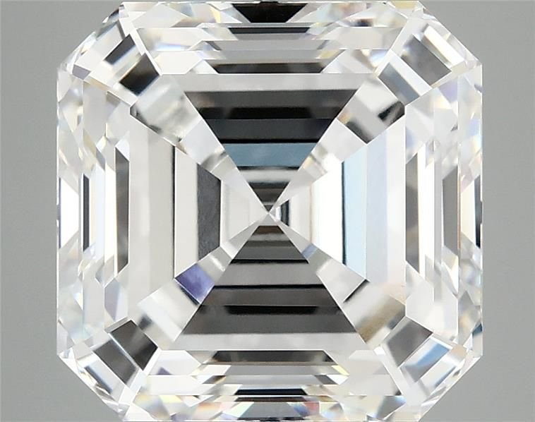 7.07ct E VVS2 Rare Carat Ideal Cut Asscher Lab Grown Diamond