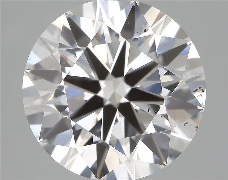 3.05ct E SI1 Rare Carat Ideal Cut Round Lab Grown Diamond