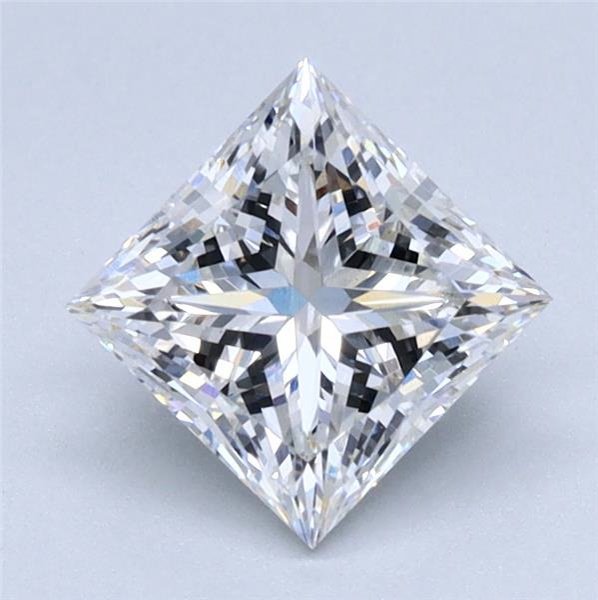 1.29ct G VS1 Rare Carat Ideal Cut Princess Lab Grown Diamond