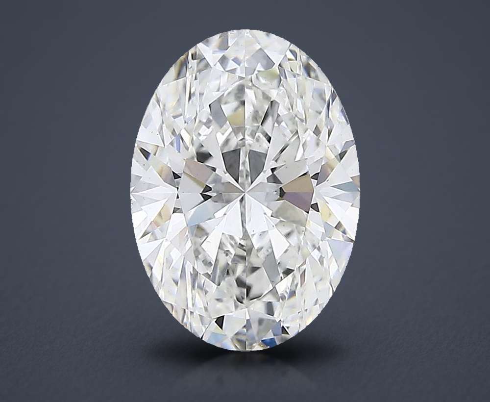 4.14 Carat Oval Lab Diamond
