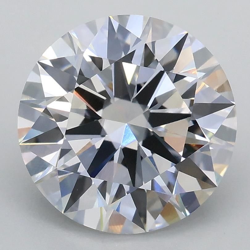 3.01ct E VS1 Rare Carat Ideal Cut Round Lab Grown Diamond