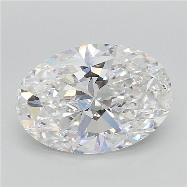 3.08 Carat Oval Lab Diamond