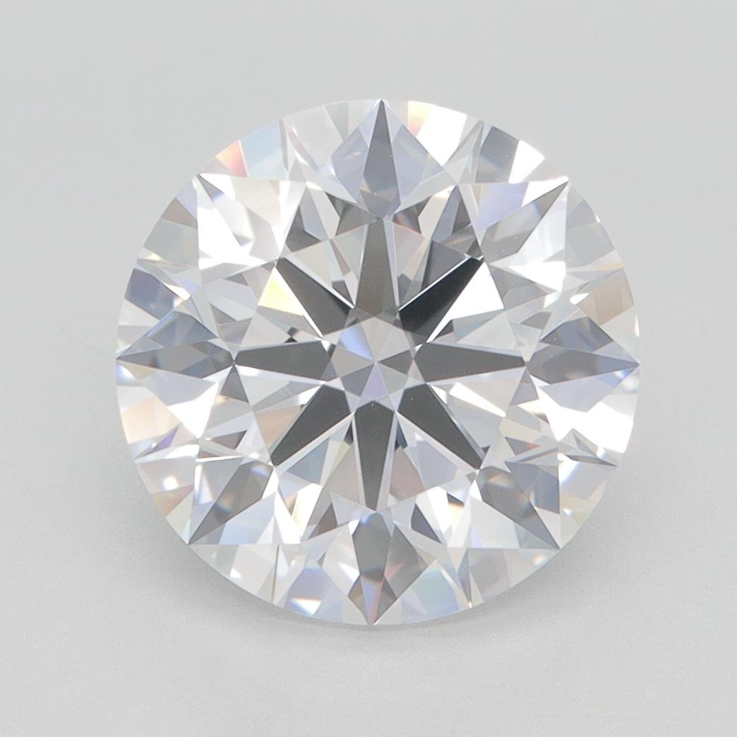 3.61ct D VVS2 Rare Carat Ideal Cut Round Lab Grown Diamond