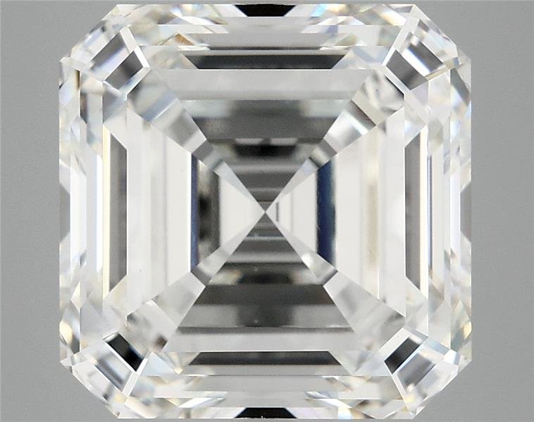 8.03ct F VVS2 Excellent Cut Asscher Lab Grown Diamond
