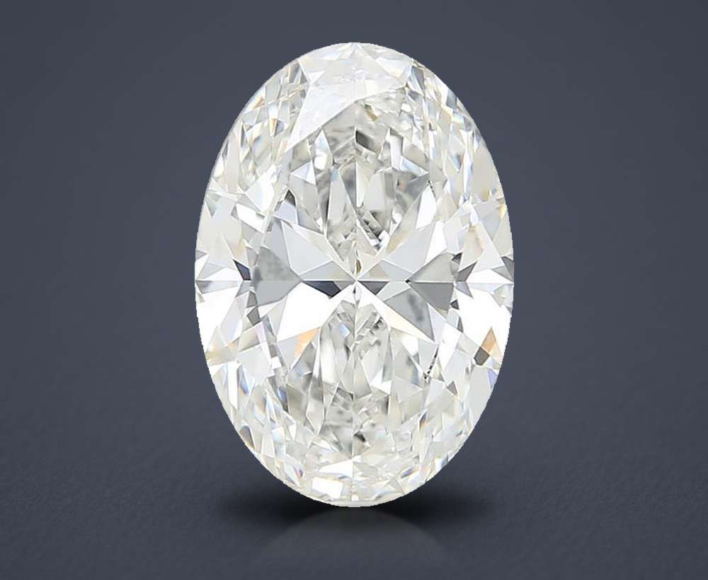 5.51 Carat Oval Lab Diamond