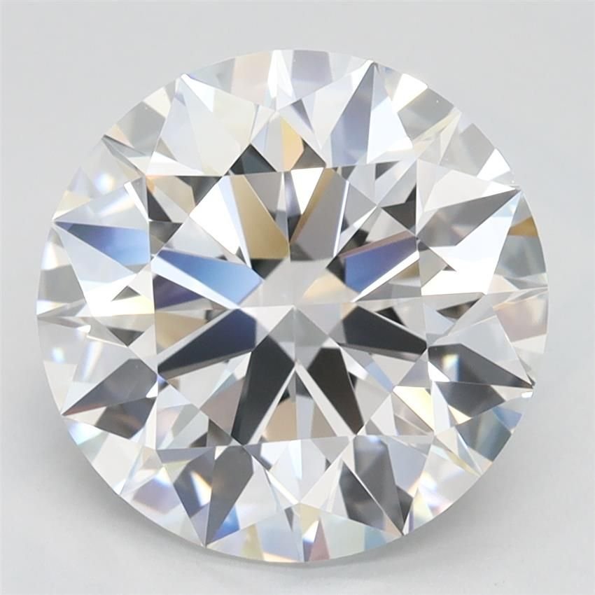 3.46ct D IF Rare Carat Ideal Cut Round Lab Grown Diamond