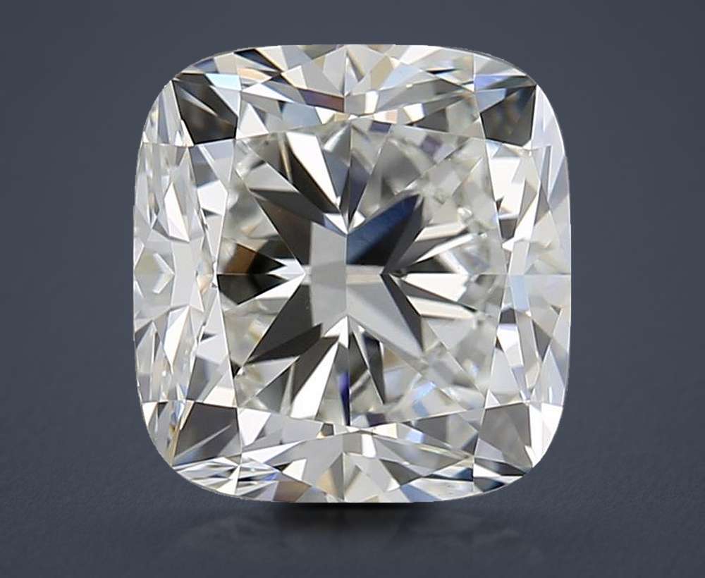 3.02 Carat Cushion Natural Diamond
