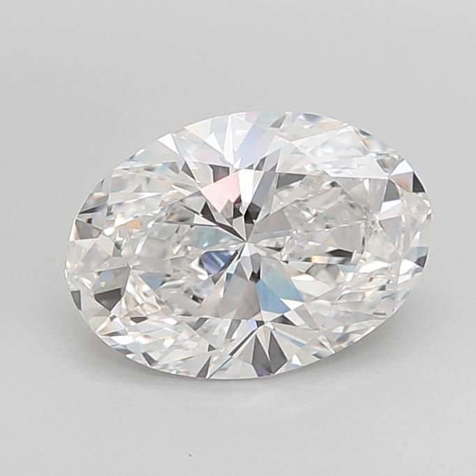 3.55ct D VVS2 Rare Carat Ideal Cut Oval Lab Grown Diamond