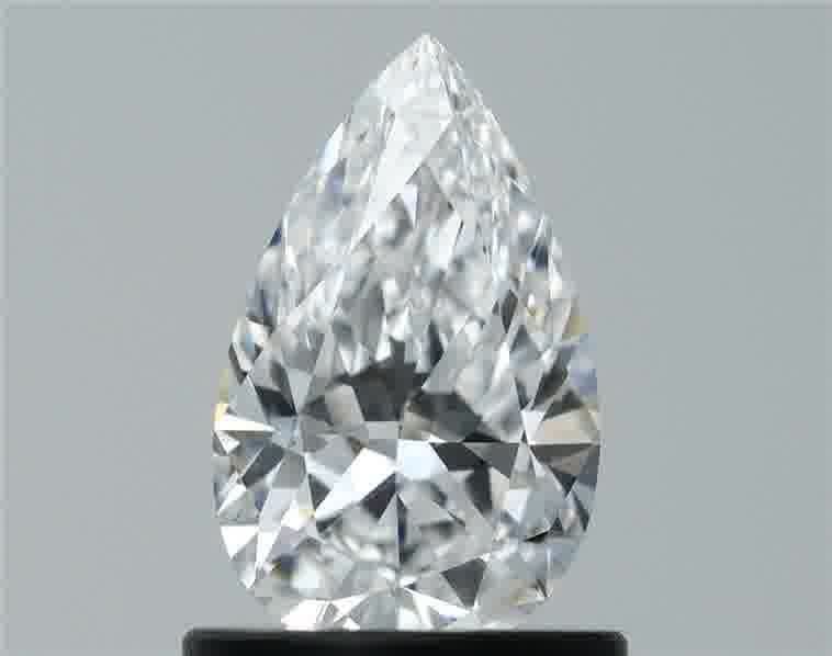 0.79 Carat Pear Natural Diamond
