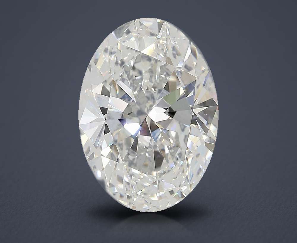 5.56 Carat Oval Lab Diamond