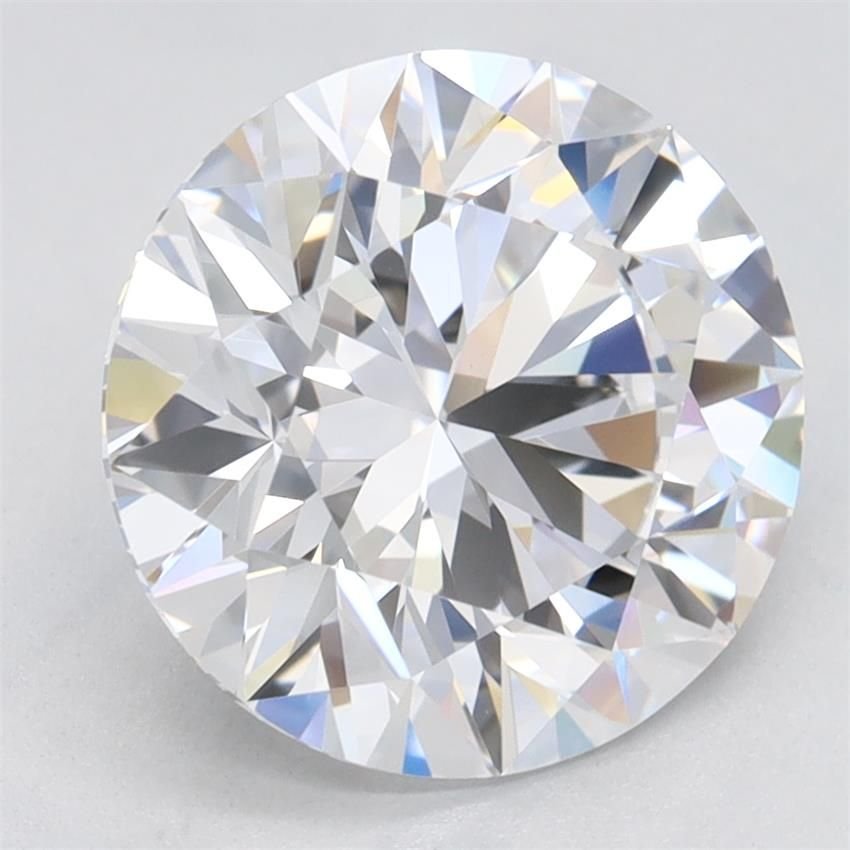 2.81ct D VVS1 Rare Carat Ideal Cut Round Lab Grown Diamond
