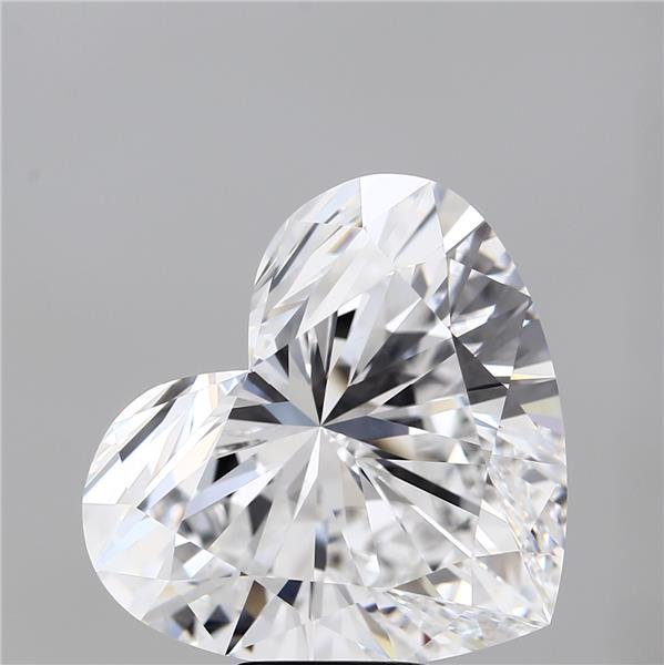 10.08ct D VVS2 Rare Carat Ideal Cut Heart Diamond