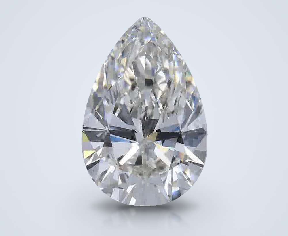 6.11 Carat Pear Lab Diamond