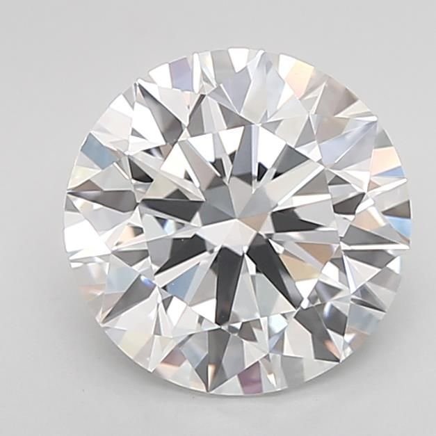 2.18ct E VS1 Rare Carat Ideal Cut Round Lab Grown Diamond