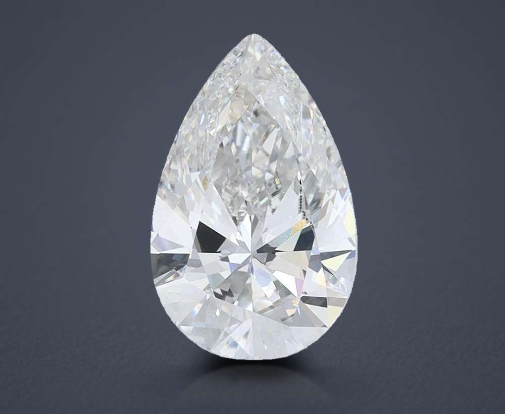 2.00 Carat Pear Lab Diamond