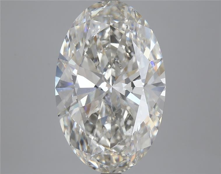 6.40ct I VS1 Rare Carat Ideal Cut Oval Lab Grown Diamond