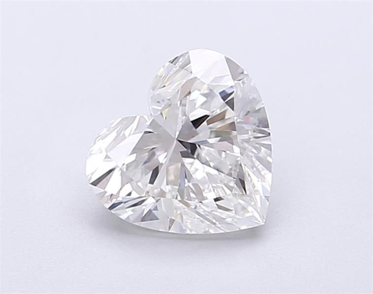 1.24ct E VVS1 Rare Carat Ideal Cut Heart Lab Grown Diamond