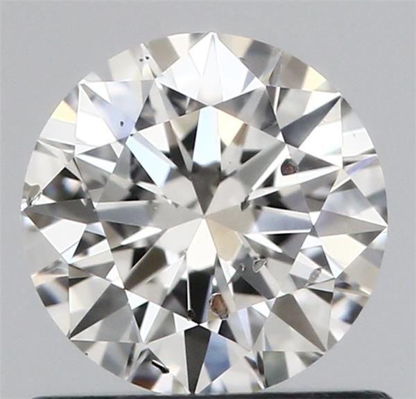 0.65ct I SI2 Rare Carat Ideal Cut Round Diamond