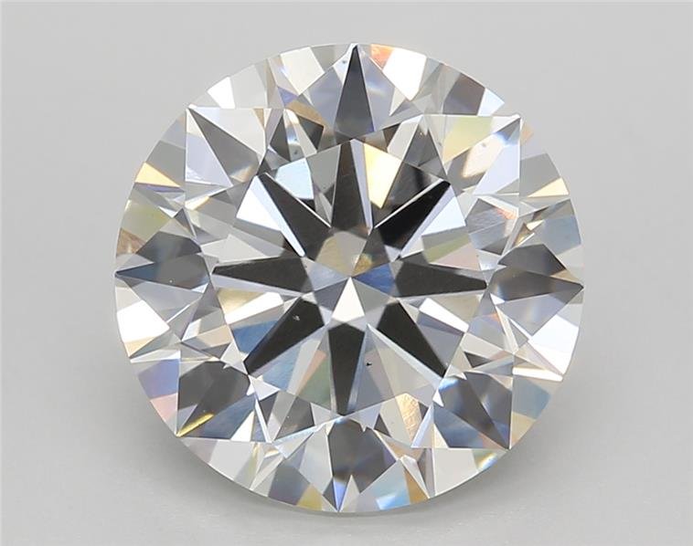 5.25ct F VS1 Rare Carat Ideal Cut Round Lab Grown Diamond