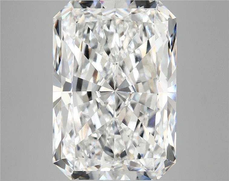 11.18ct E VVS2 Rare Carat Ideal Cut Radiant Lab Grown Diamond