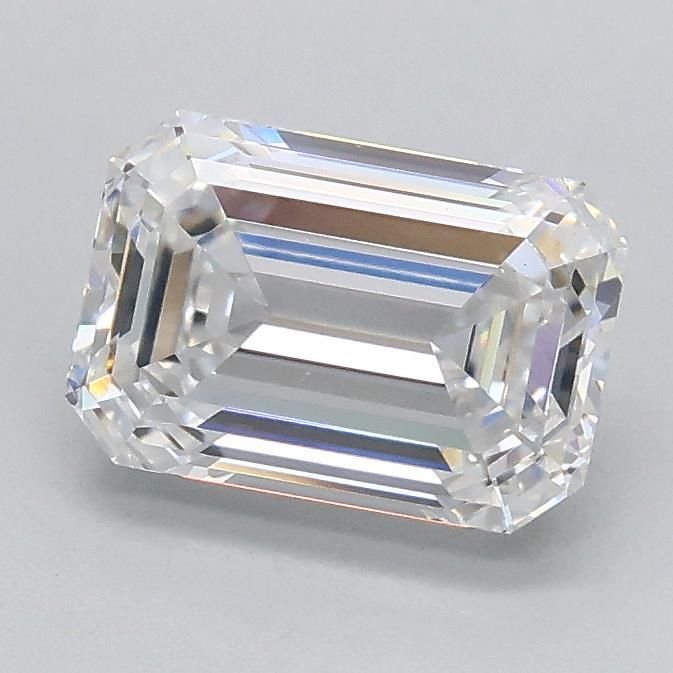 1.08ct D VS1 Rare Carat Ideal Cut Emerald Lab Grown Diamond