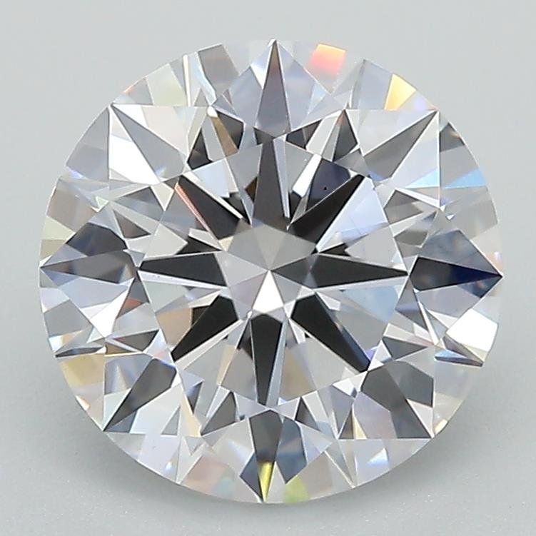 5.84ct D VS1 Rare Carat Ideal Cut Round Lab Grown Diamond