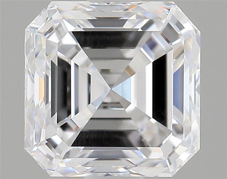 1.12ct E VS2 Rare Carat Ideal Cut Asscher Lab Grown Diamond