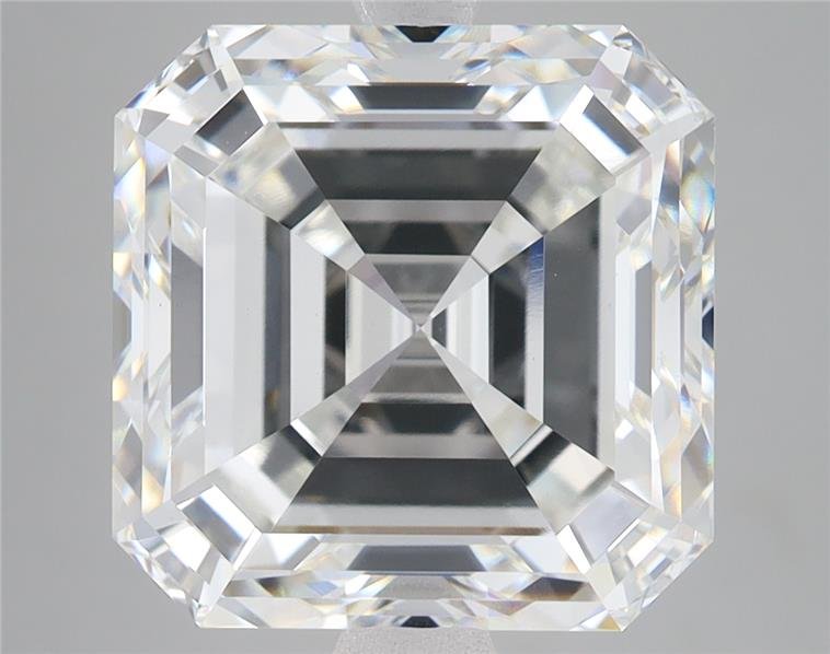 10.10ct F VS1 Very Good Cut Asscher Lab Grown Diamond