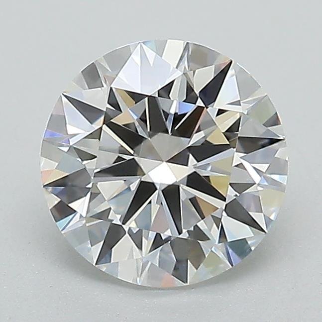 1.28ct D VVS2 Rare Carat Ideal Cut Round Lab Grown Diamond