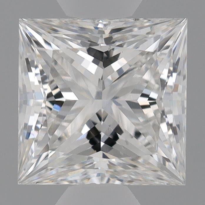 0.73ct E VS2 Rare Carat Ideal Cut Princess Lab Grown Diamond