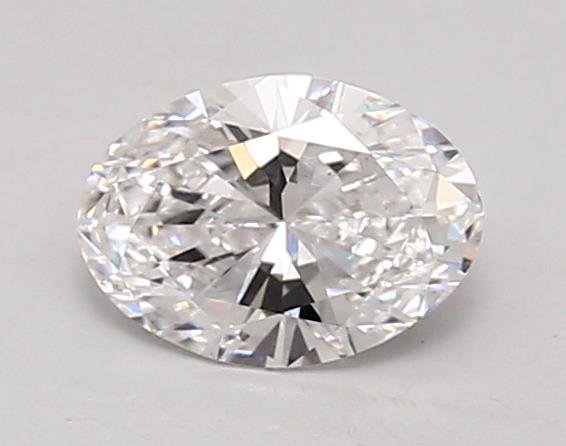 0.91ct D VS1 Rare Carat Ideal Cut Oval Lab Grown Diamond