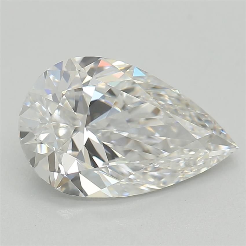 1.04ct E VS1 Rare Carat Ideal Cut Pear Lab Grown Diamond