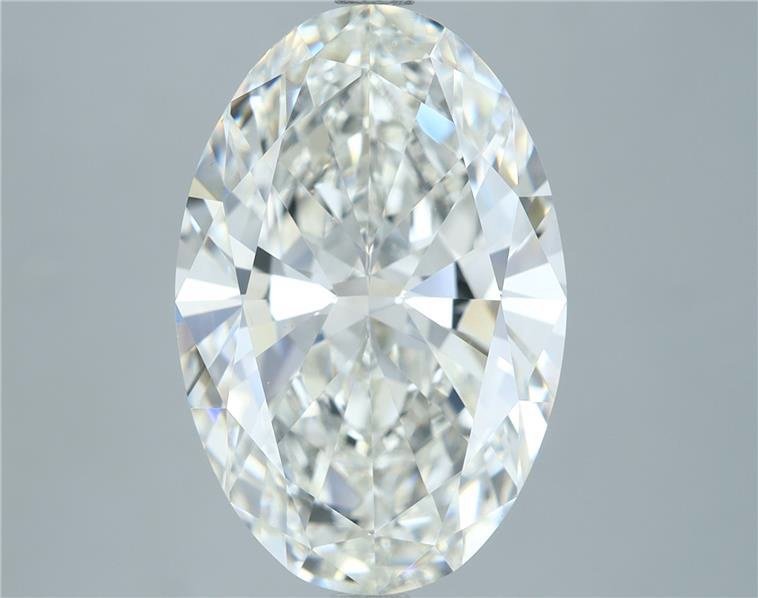 6.02ct H VS2 Very Good Cut Oval Diamond
