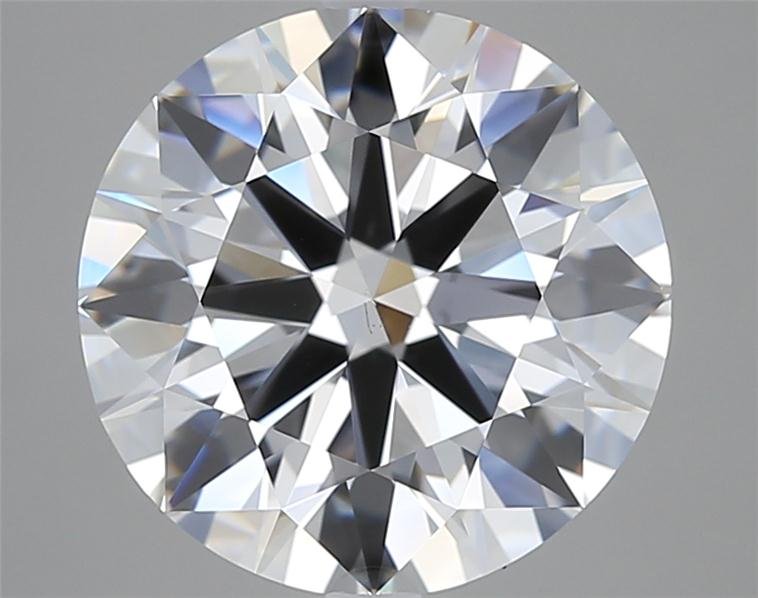 5.64ct D VS2 Rare Carat Ideal Cut Round Lab Grown Diamond