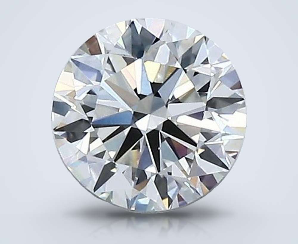 0.70 Carat Round Natural Diamond