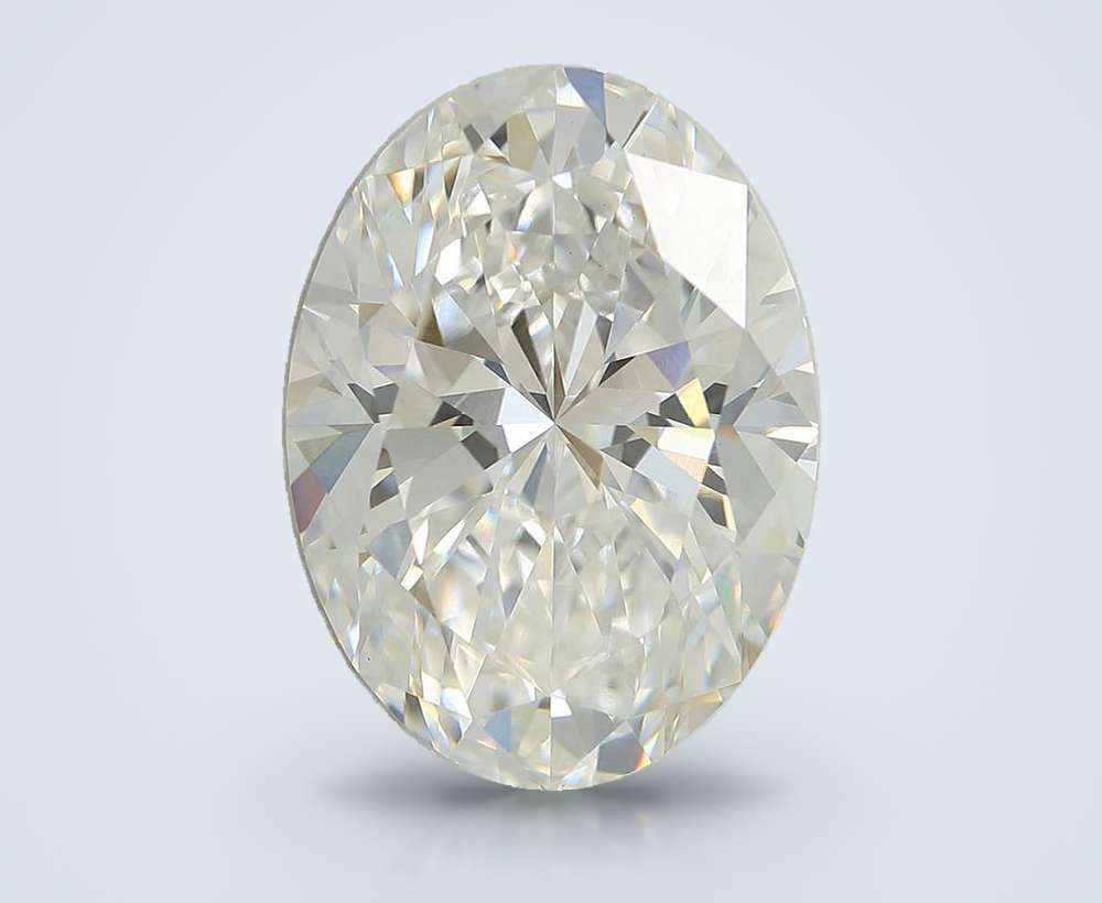 3.84 Carat Oval Lab Diamond